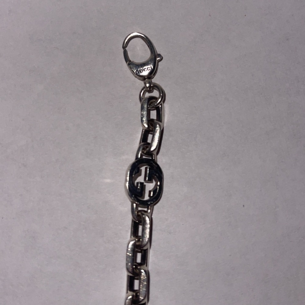 Gucci 6.5 Sliver Interlocking G Bracelet - Picture 5 of 6
